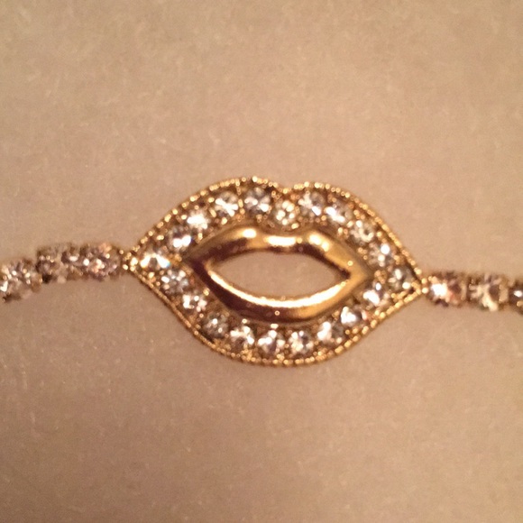 Gold Tone Cubic Tennis Bracelet - Picture 5 of 6